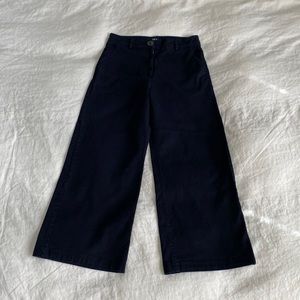 ABLE Aartie Wide Leg Crop - Black / 6